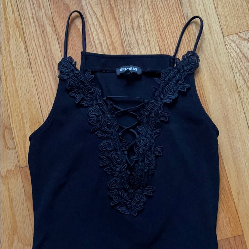 Lace detail bodysuit